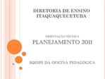 DIRETORIA DE ENSINO ITAQUAQUECETUBA