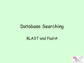Database Searching