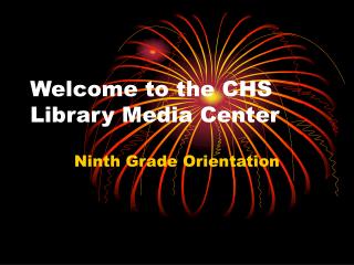 Welcome to the CHS Library Media Center