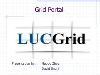 Grid Portal