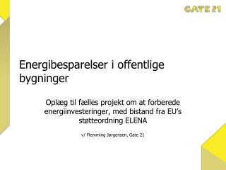 Energibesparelser i offentlige bygninger