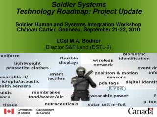 Soldier Systems Technology Roadmap: Project Update