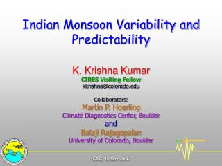 Indian Summer Monsoon Flow