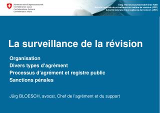 La surveillance de la révision