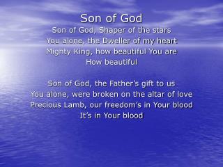 Son of God