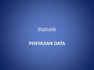 Statistik