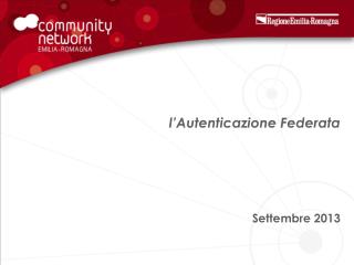 l’Autenticazione Federata
