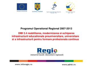 Programul Operational Regional 2007-2013