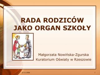 RADA RODZICÓW JAKO ORGAN SZKOŁY