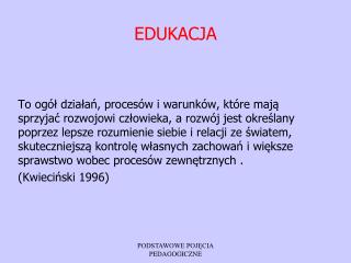 EDUKACJA