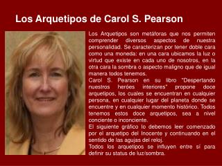 Los Arquetipos de Carol S. Pearson