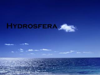 Hydrosfera