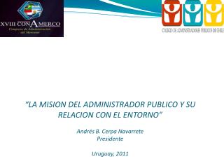 Colegio de Administradores Públicos de Chile A.G. Fundado en 1969