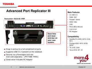 Advanced Port Replicator III