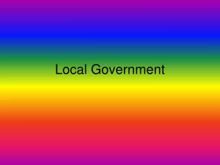 Local Government