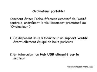 Ordinateur portable: