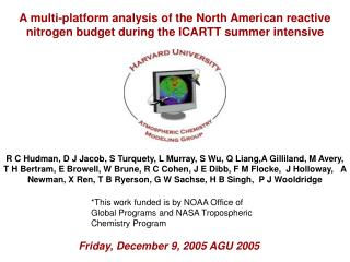 Friday, December 9, 2005 AGU 2005