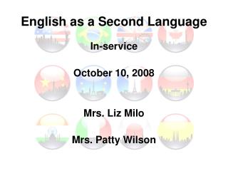 English as a Second Language