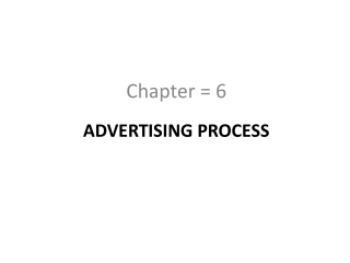 Advertising Process