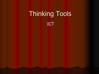 Thinking Tools