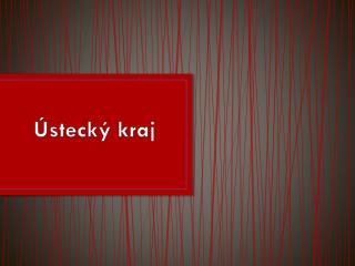 Ústecký kraj
