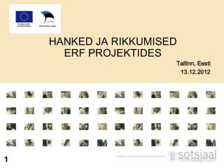 HANKED JA RIKKUMISED ERF PROJEKTIDES