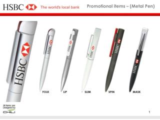 Promotional items – (Metal Pen)