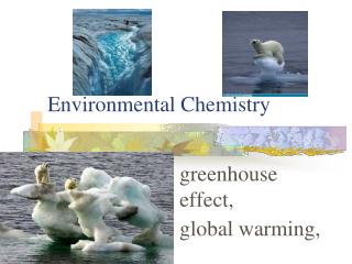 Environmental Chemistry