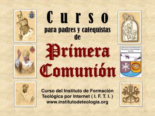 C u r s o para padres y catequistas de Primera Comunión