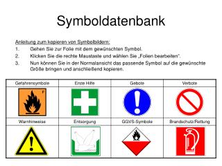 Symboldatenbank