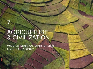 AGRICULTURE & CIVILIZATION
