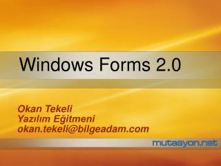 Windows Forms 2.0