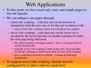 Web Applications