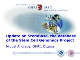 Update on StemBase, the database of the Stem Cell Genomics Project