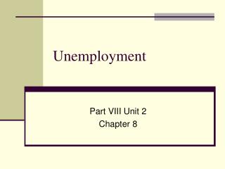Unemployment