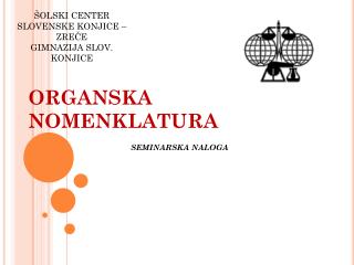 ORGANSKA NOMENKLATURA