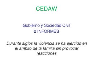 CEDAW