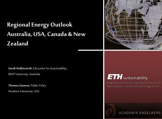 Regional Energy Outlook Australia, USA, Canada &amp; New Zealand
