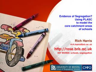 Evidence of Segregation? Using PLASC to model the core catchment areas of schools