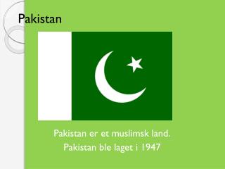 Pakistan