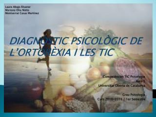 Competències TIC Psicologia Aula 5 Universitat Oberta de Catalunya Grau Psicologia