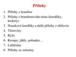 Přílohy