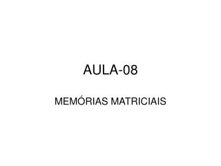 AULA-08