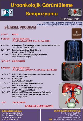 BİLİMSEL PROGRAM