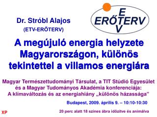 Dr. Stróbl Alajos (ETV-ERŐTERV)