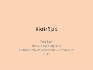 Ristisõjad