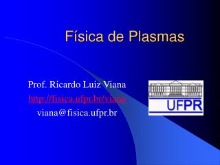 Física de Plasmas