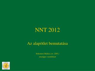 NNT 2012