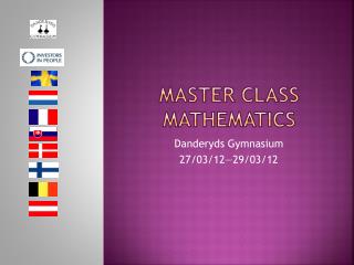 Master class Mathematics