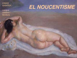 EL NOUCENTISME